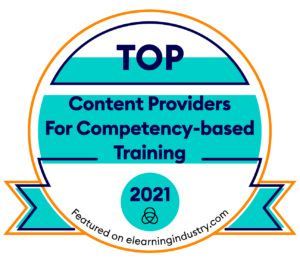eLearning Industry 2021 Top Content Providers for Competency based Training
