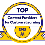 eLearning Industry 2021 Top Content Providers for Custom eLearning