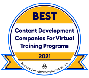 eLearning Industry 2021 Top Content Providers for Virtual Training