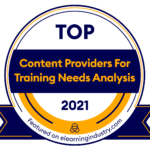eLearning Industry 2021 Top Content Providers to Help you with Training Needs Analysis