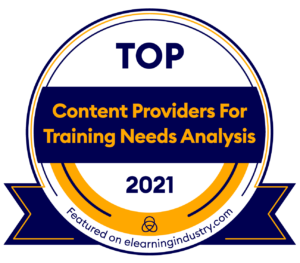 eLearning Industry 2021 Top Content Providers to Help you with Training Needs Analysis