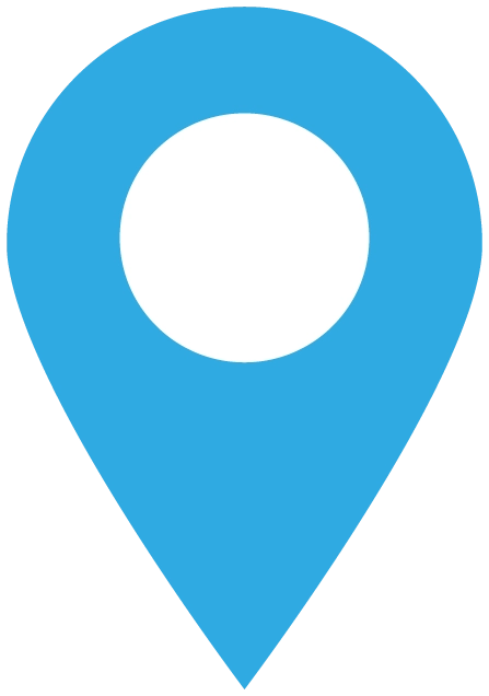 Blue Location Marker Icon